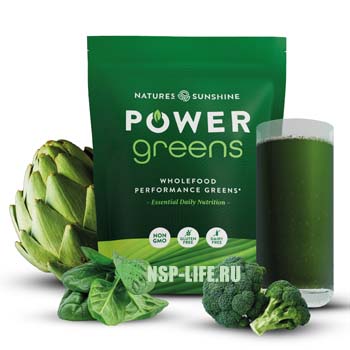 Power Greens – Зеленый детокс коктейль от NSP. Как применять. Где купить в Москве, СПБ - Цена в аптеке НСП